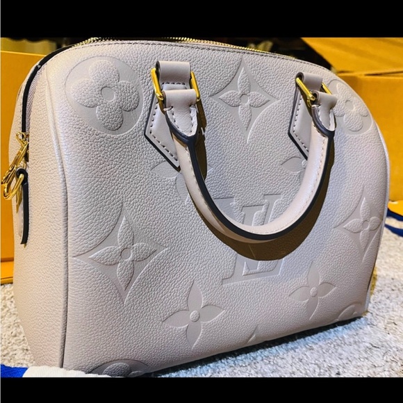 New Authentic Speedy Bandoulière 25 turtledove - Picture 2 of 8
